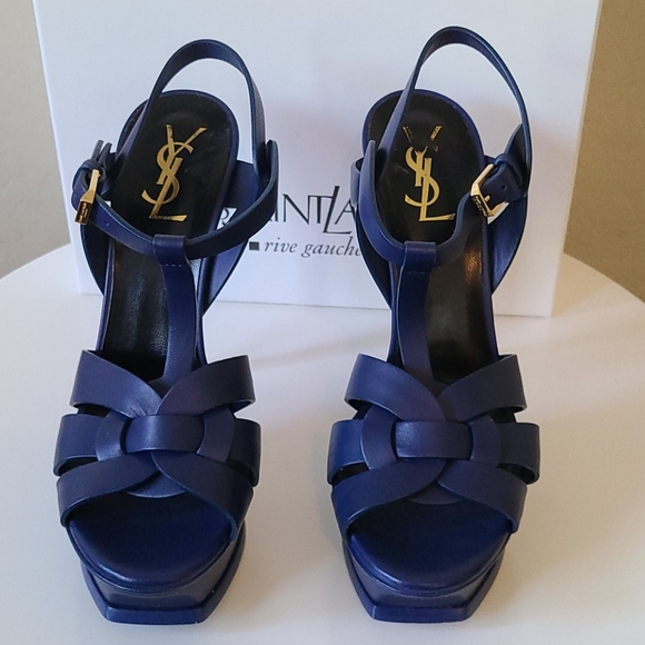 YSL Tribute Sandals Size 37 EU (7 US) - Picture 2 of 4